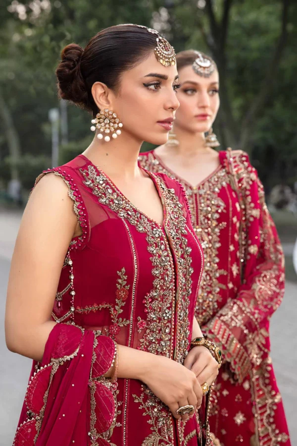 MARIA B CHIFFON 3 PIECE SUIT 2025 - Image 2