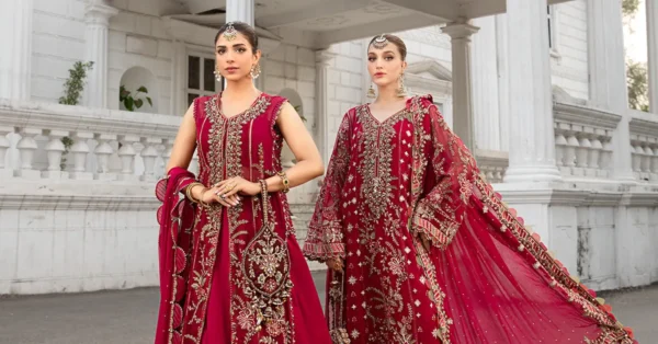 MARIA B CHIFFON 3 PIECE SUIT 2025 - Image 6