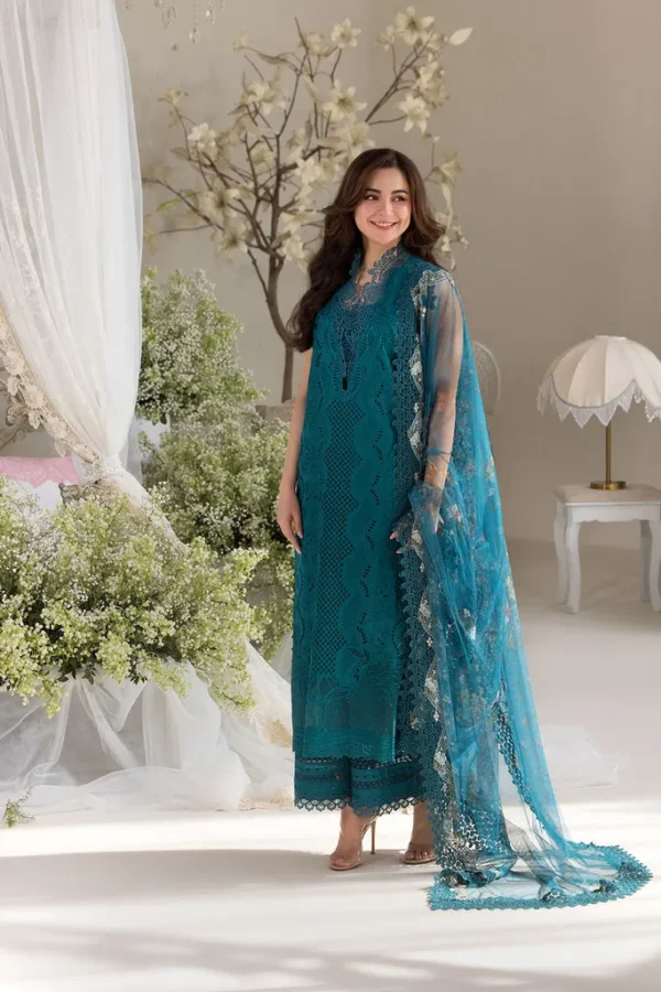 SOBIA NAZIR Design 2A Luxury Lawn 2025 Unstitched 3 PIECE - Image 2