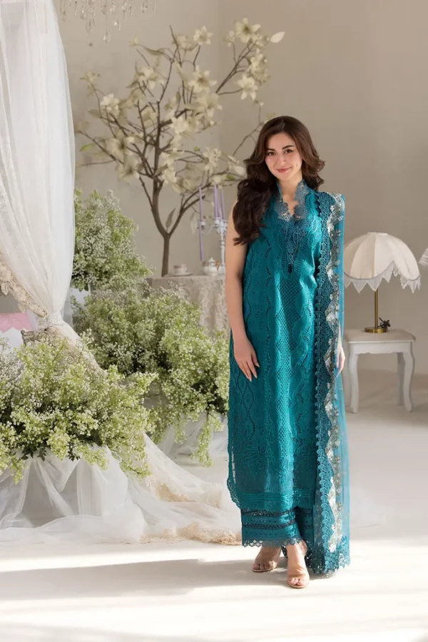 SOBIA NAZIR Design 2A Luxury Lawn 2025 Unstitched 3 PIECE - Image 8