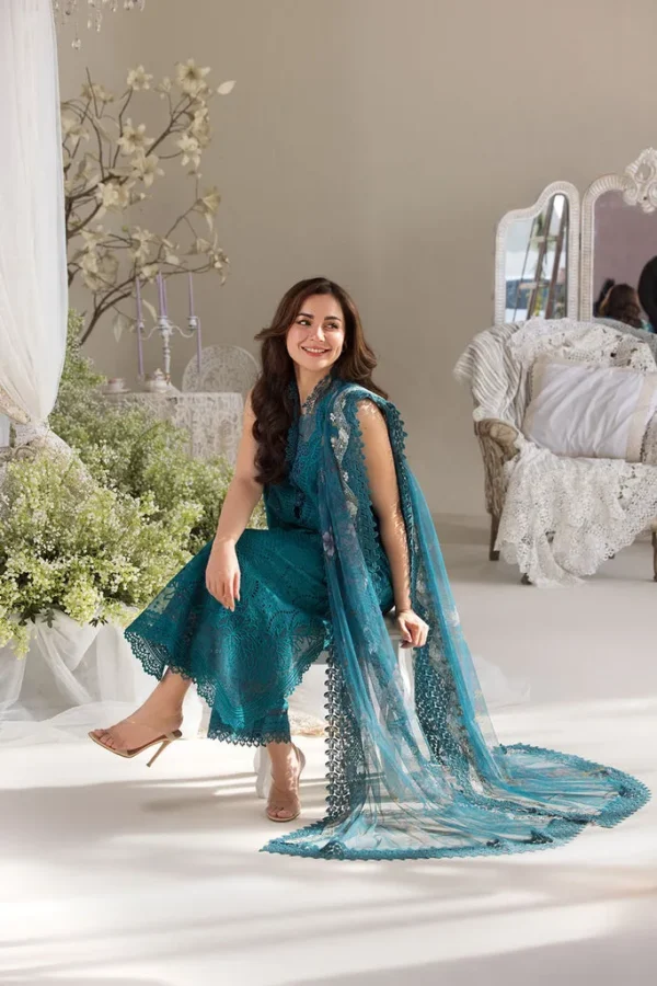 SOBIA NAZIR Design 2A Luxury Lawn 2025 Unstitched 3 PIECE - Image 6