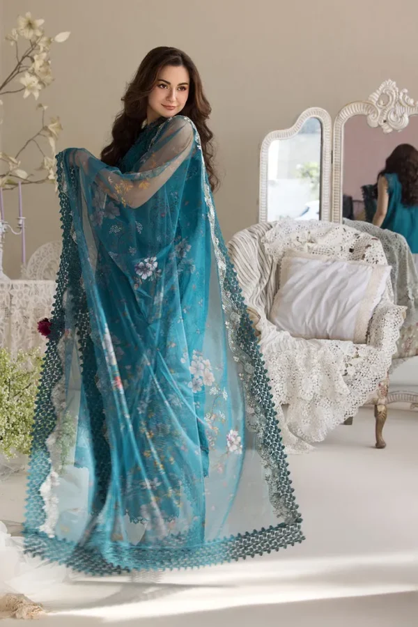 SOBIA NAZIR Design 2A Luxury Lawn 2025 Unstitched 3 PIECE - Image 5